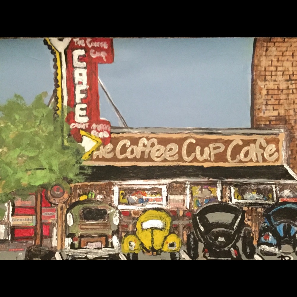 8 1/2 X 11 Wall Art original painting